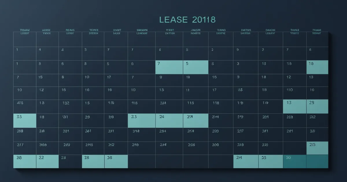 Lease renewal pipeline tracking board
